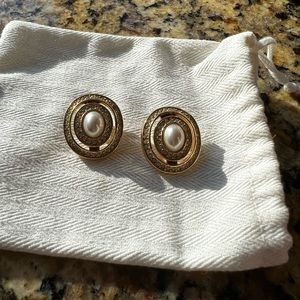 Vintage Pearl Earrings